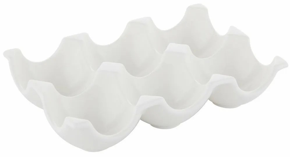 Florina Porcelánový tanier na vajíčka Modern, 10 x 15 cm