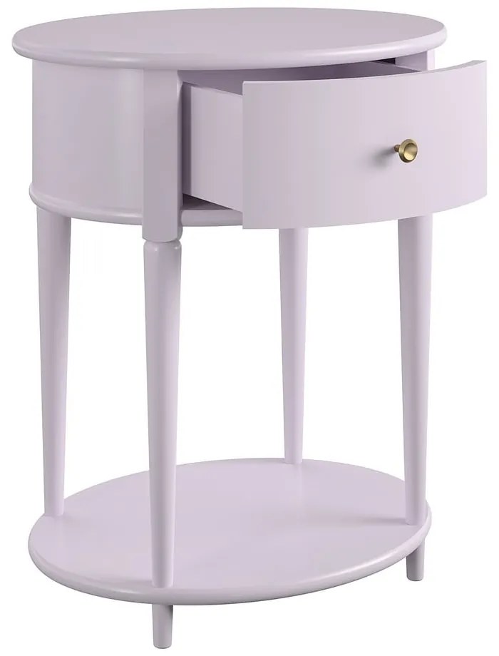Nočný stolík v levanduľovej farbe Aurora – Støraa