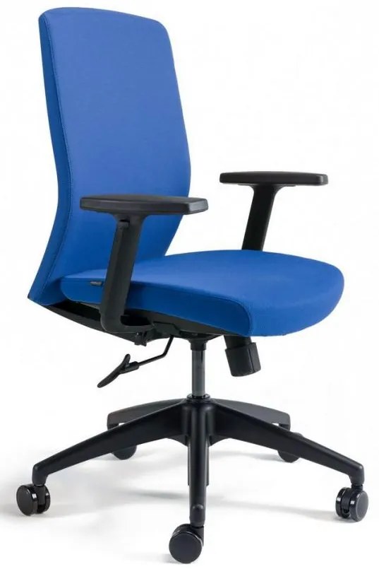 OFFICE PRO bestuhl Kancelárska stolička J2 ECO BLACK BP modrá