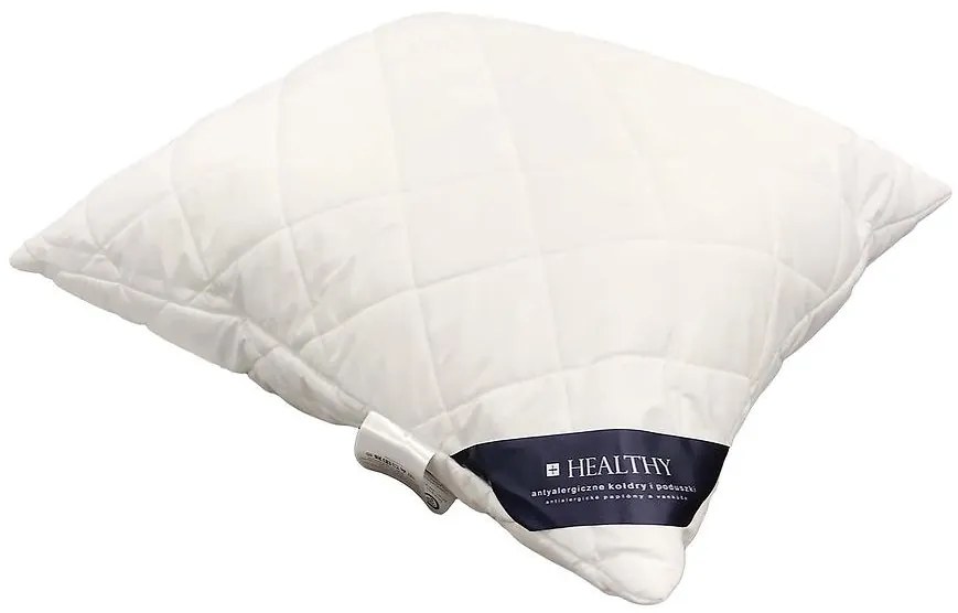 Prešívaný vankúš 50x60 Biely