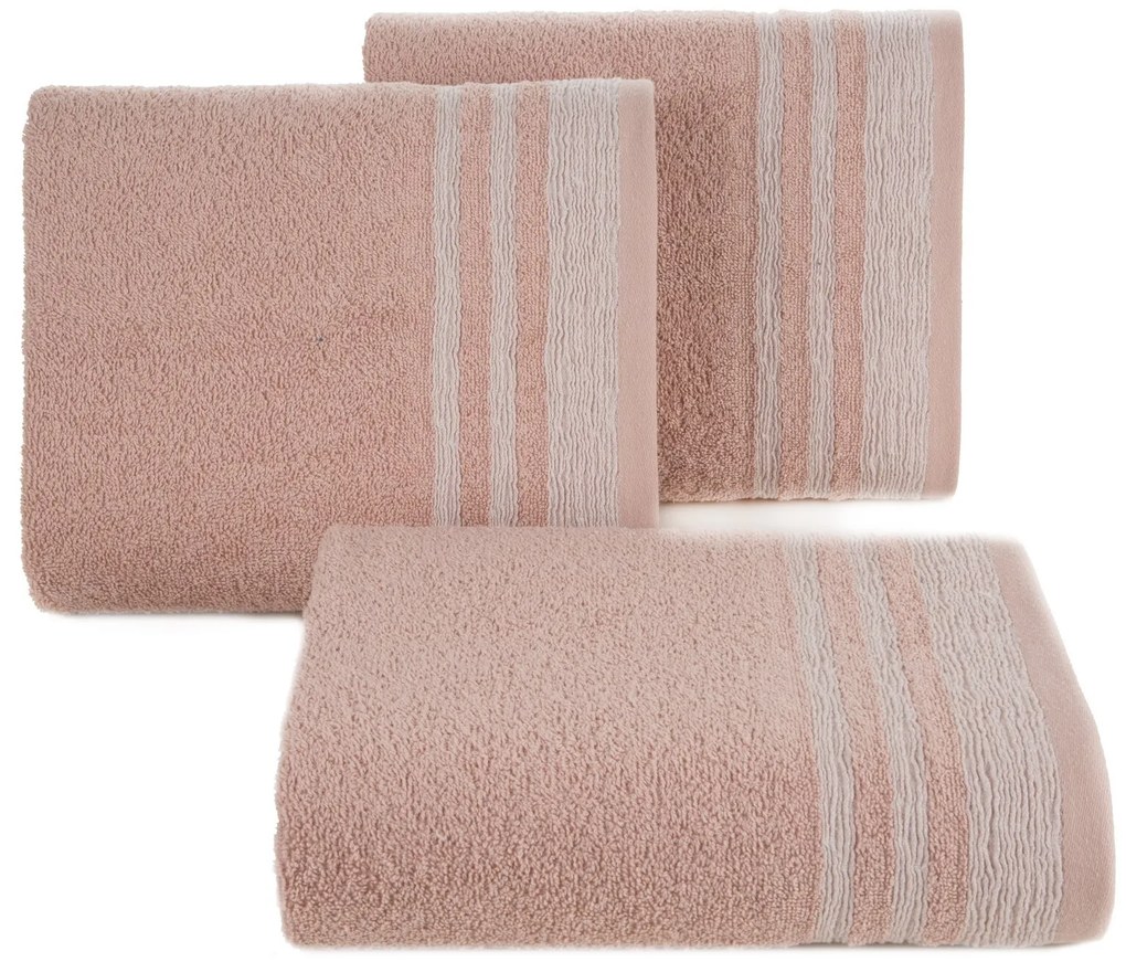 BAVLNENÝ UTERÁK MERY 30X50 CM PUDROVÁ