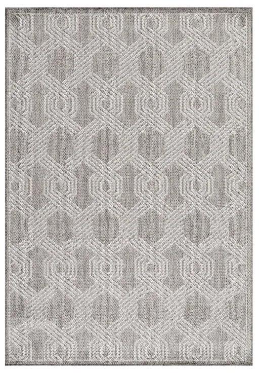 Ayyildiz koberce Kusový koberec Aruba 4904 grey – na von aj na doma - 140x200 cm
