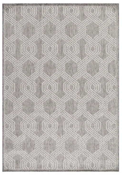 Kusový koberec Aruba 4904 grey – na von aj na doma, 80x150, šedá, chodba / predsieň, Ayyildiz