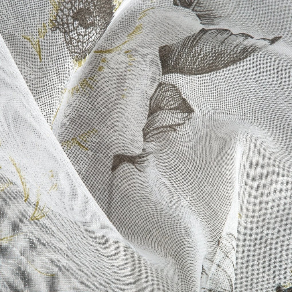 ZÁCLONA NA KRÚŽKOCH BESSY 140X250 CM VIACFAREBNÁ