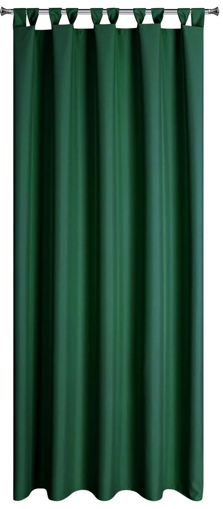 ZÁHRADNÝ VODEODOLNÝ ZÁVES NA PÚTKACH GARDEN 155X200 CM ZELENÁ