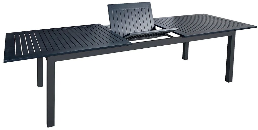 DOPPLER Hliníkový stôl rozkladací EXPERT 220/280x100 cm (antracit)