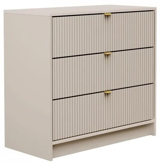 Komoda Razimo 3SZ, Farby: Biely velvet