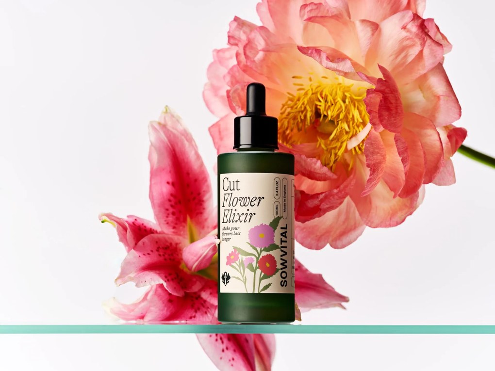 Sowvital Elixír pre dlhšiu životnosť rezaných kvetov 100 ml