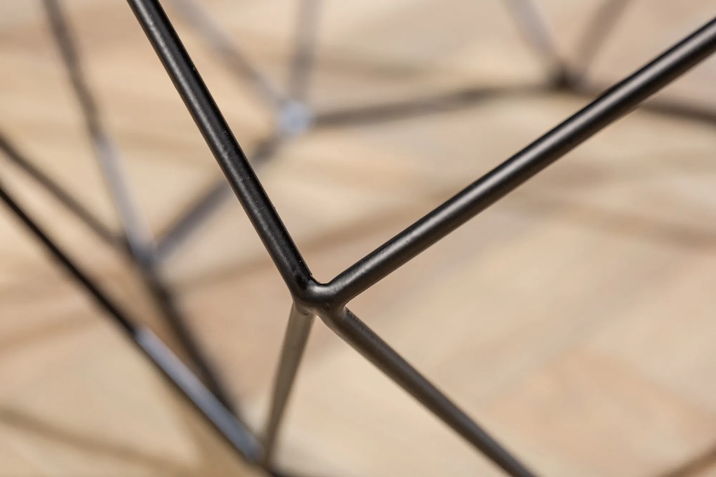 Konferenčný stolík Diamond 70cm mramor šedý