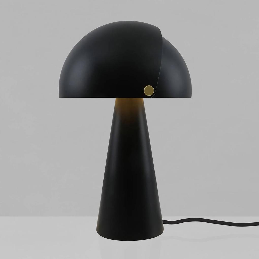 Stolná lampa Align so sklopným tienidlom, čierna