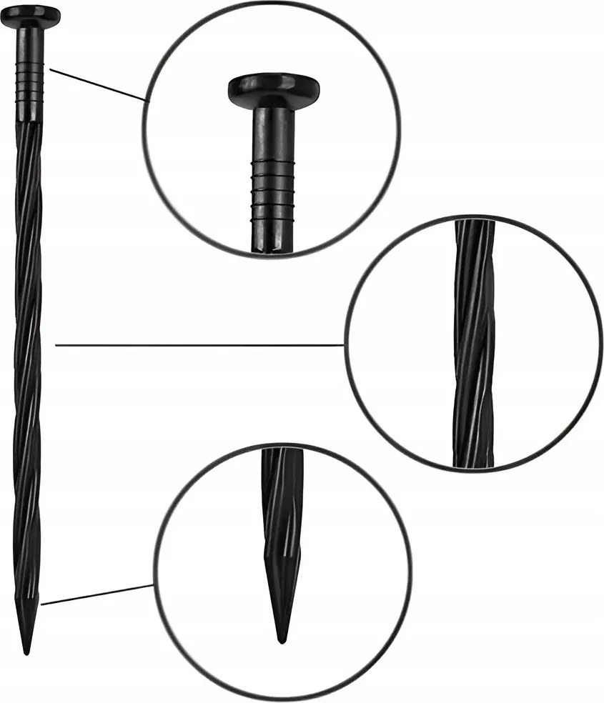 TRENDIE Záhradný obrubník plastový 5cm x 10m