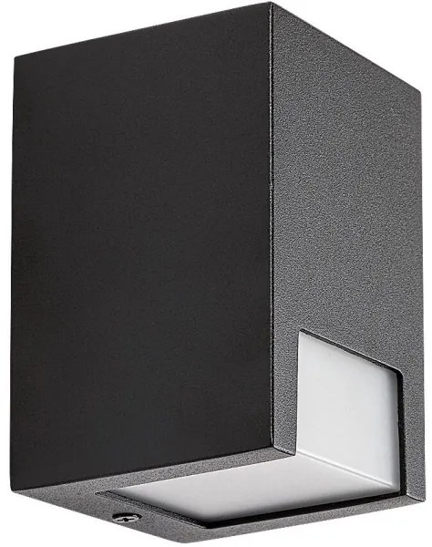Rabalux 77054 - Vonkajšie nástenné svietidlo CERNON 1xGU10/7W/230V IP44 čierna