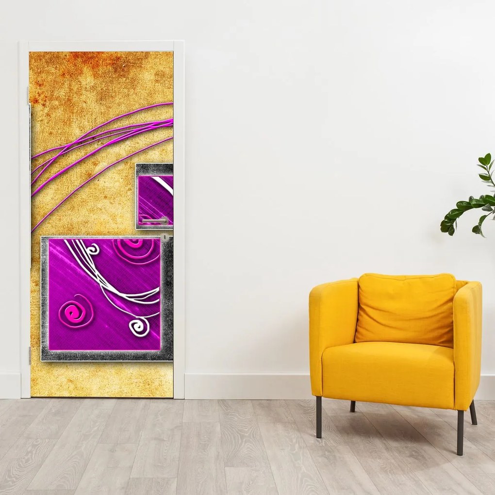 Fototapeta na dvere - Abstrakcia (95x205cm)