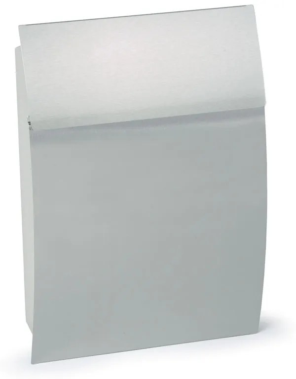 Poštová schránka na listy, 450 x 320 x 100 mm, nerez