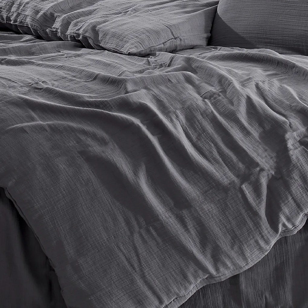 4Home Mušelínové obliečky Steel, 160 x 200 cm, 70 x 80 cm