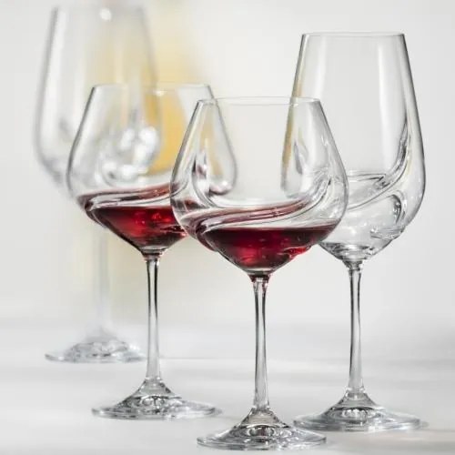 Bohemia Crystal Poháre na červené víno Turbulence 40774/570ml (set po
