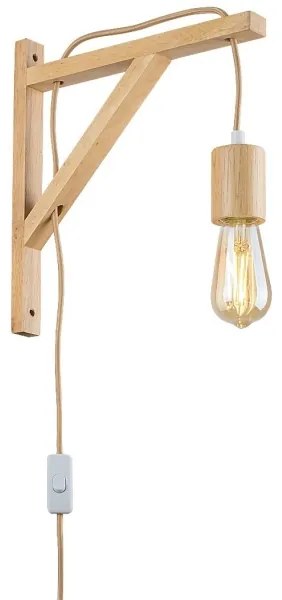 Rabalux 71028 - Nástenná lampa UBUL 1xE27/60W/230V buk