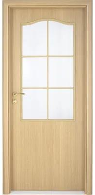 Interiérové dvere Single 2 presklené 60 P dub (VÝROBA NA OBJEDNÁVKU)