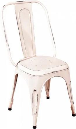 OVN stolička IDN  ID85300147  retro patina biela