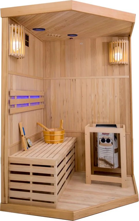 BPS-koupelny Fínska sauna Relax HYD-3135 120x120, 1-2 osoby