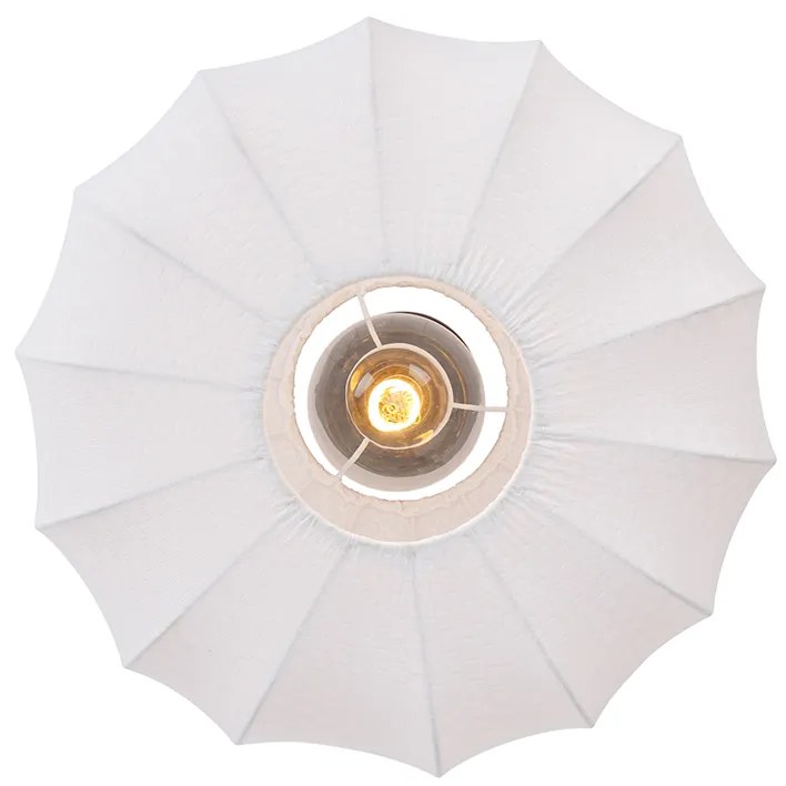 Japandi stropné svietidlo biele 40 cm - Madleine