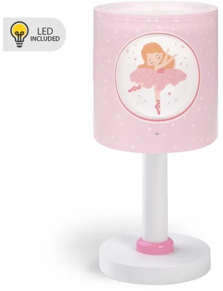 Dalber 60911 - LED detská lampička PRINCESS DANCE 1xG4/4W/230V ružová