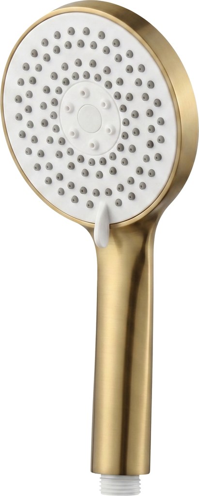 Rea Rea, ručná sprchová hlavica, 3-funkcie, JS-019, zlatá matná, REA-07057