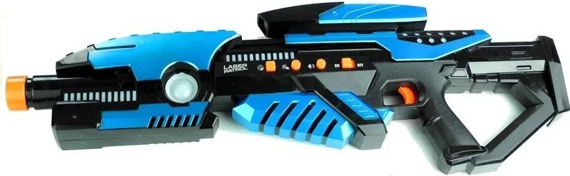 LEAN Toys Vesmírna pištoľ 5 farieb Svetlá LED Zvuk