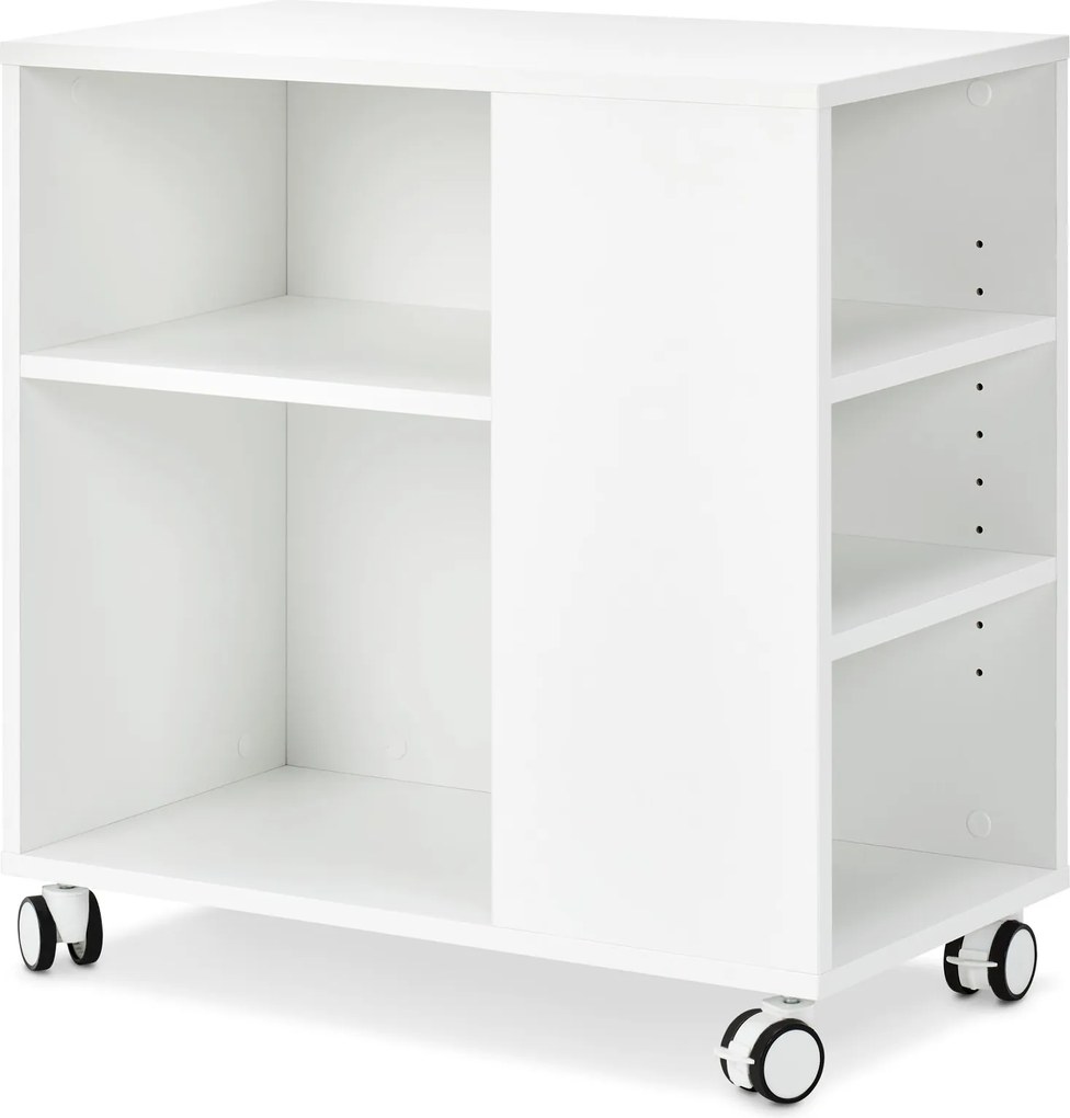 Úložný regál s kolieskami