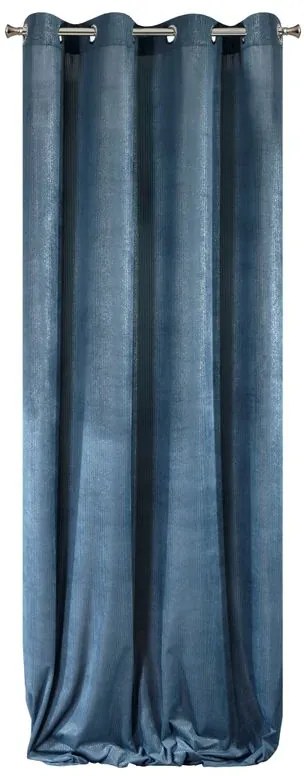 ZÁVES IBBIE 140X250 CM MODRÁ NAVY