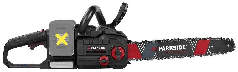 Parkside Performance®  Aku reťazová píla Ppksa 40-Li B2 + Akumulátor 20 V 4 Ah, 2 kusy + Dvojitá nabíjačka na akumulátor 20 V/4,5 A  (800011292)