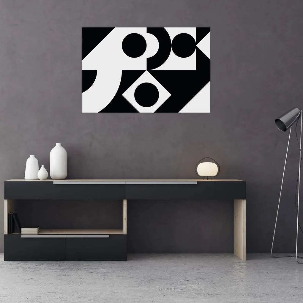 Obraz - Geometrická abstrakcia N⁰1 (90x60 cm)
