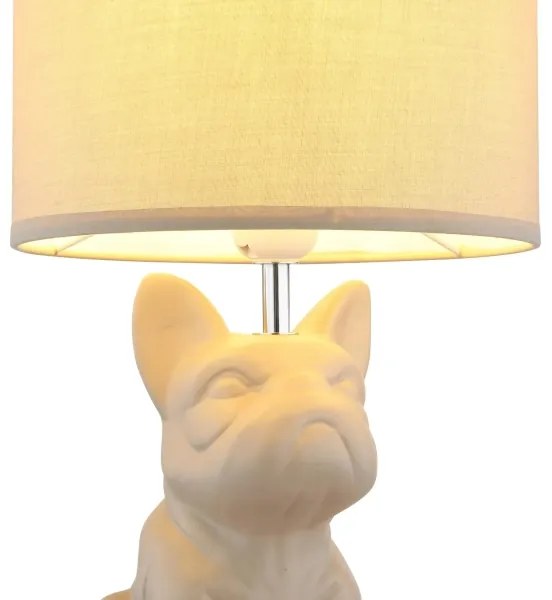 Globo 21741S - Stolová lampa DOGO 1xE27/60W/230V