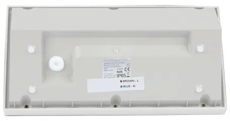 LED Vonkajšie nástenné svietidlo LED/12W/230V 4000K IP65 biela