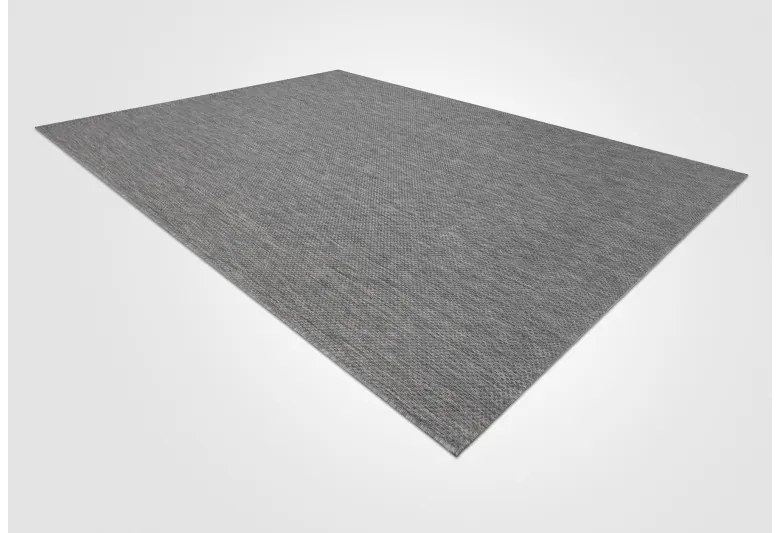 Koberec  SISAL FLAT 48663/920 antracit HLADKÝ