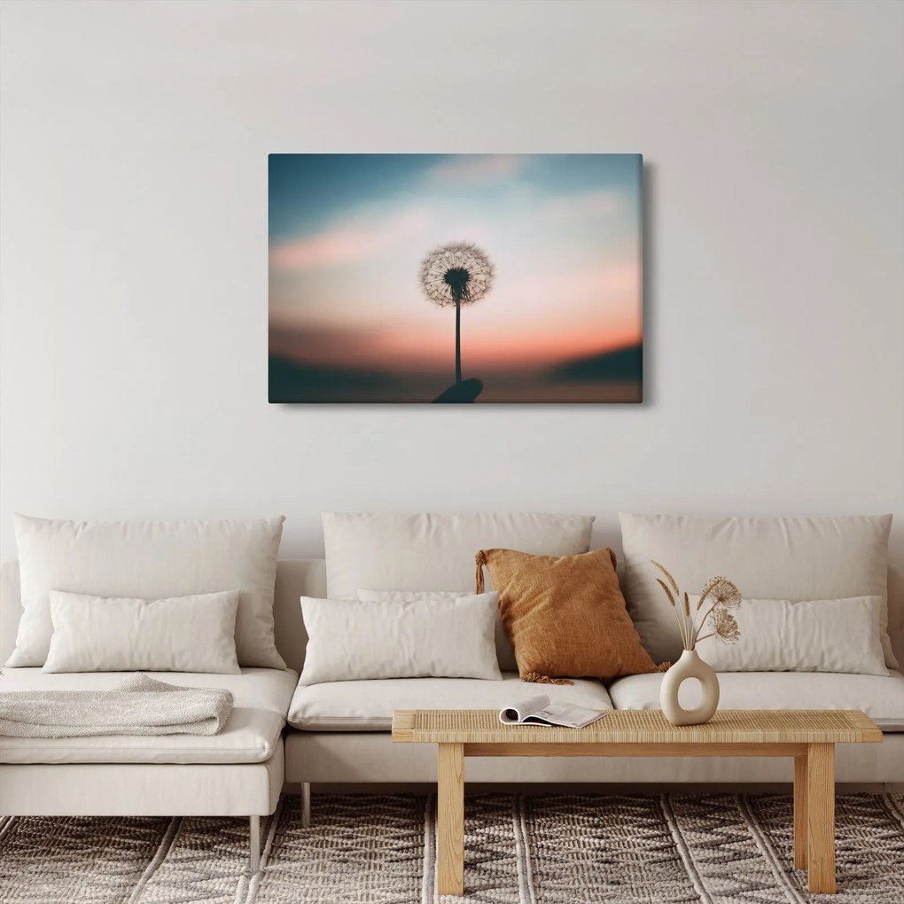 Obraz - Držím ťa, púpava (90x60 cm)