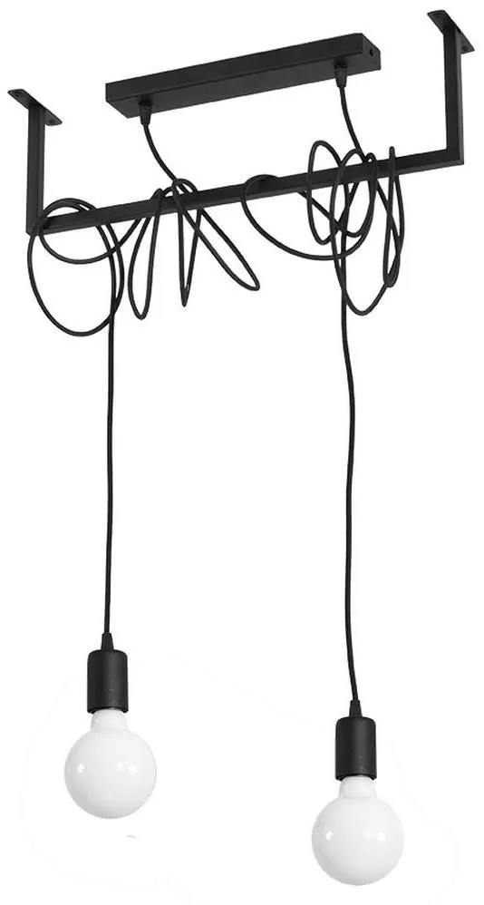 Luster na lanku SALAMANCA 2xE27/60W/230V