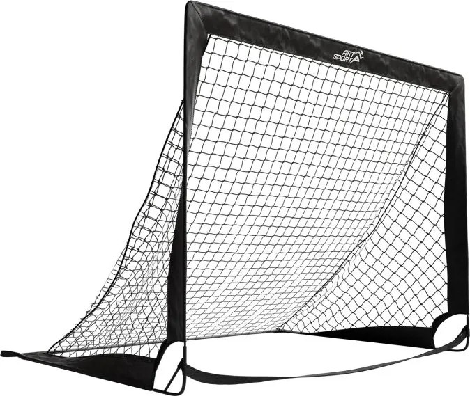 Sada skladacích futbalových bránok Goal Master 2 ks - čierna