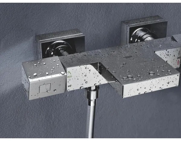 GROHE 34497000 - Termostatická vaňová batéria GROHTHERM CUBE DN 15 lesklý chróm