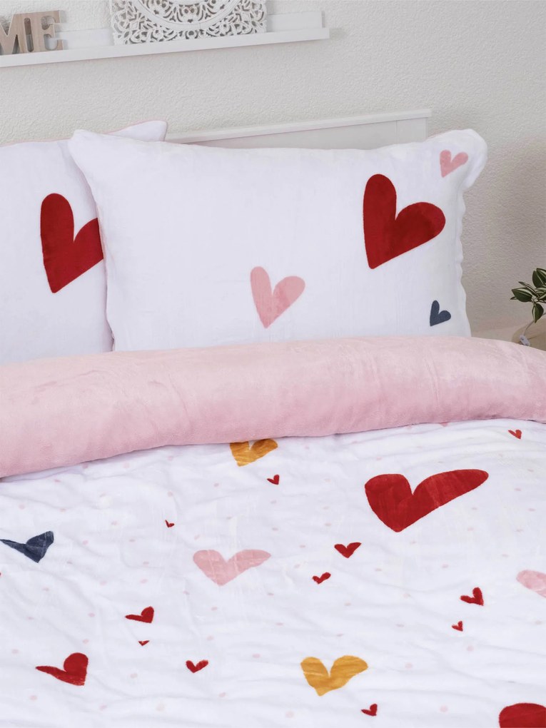 Obliečky mikroplyš Exclusive – Srdiečka