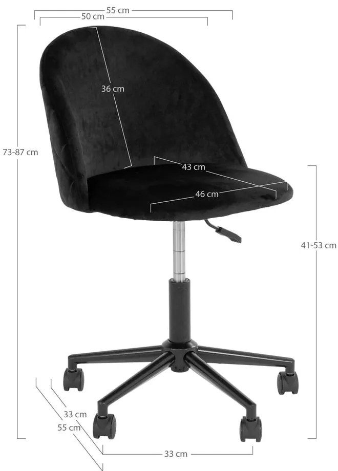 Kancelárska stolička Geneve - House Nordic