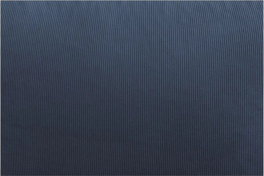 Tmavomodrý menčestrový sedací vak Lilibet – Bobochic Paris