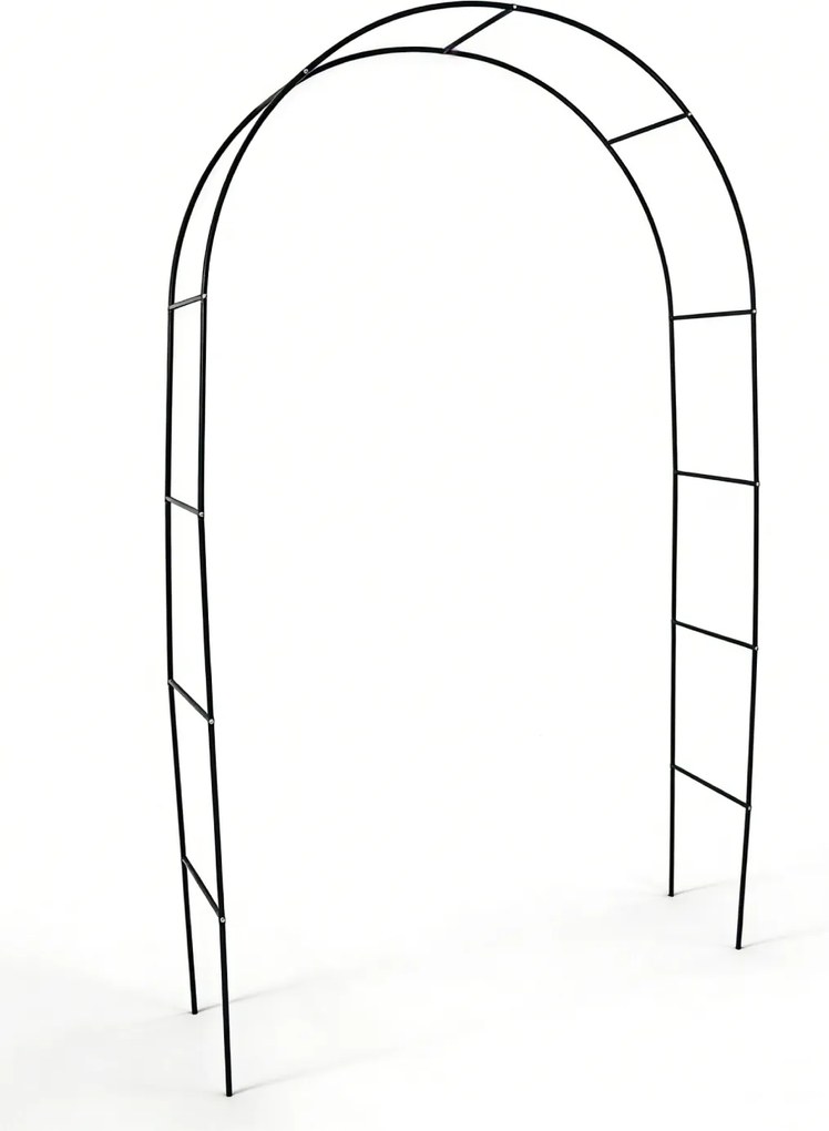Záhradný kvetinový oblúk BestBerg BBFA-1011 / 140 x 38 x 240 cm / zelená