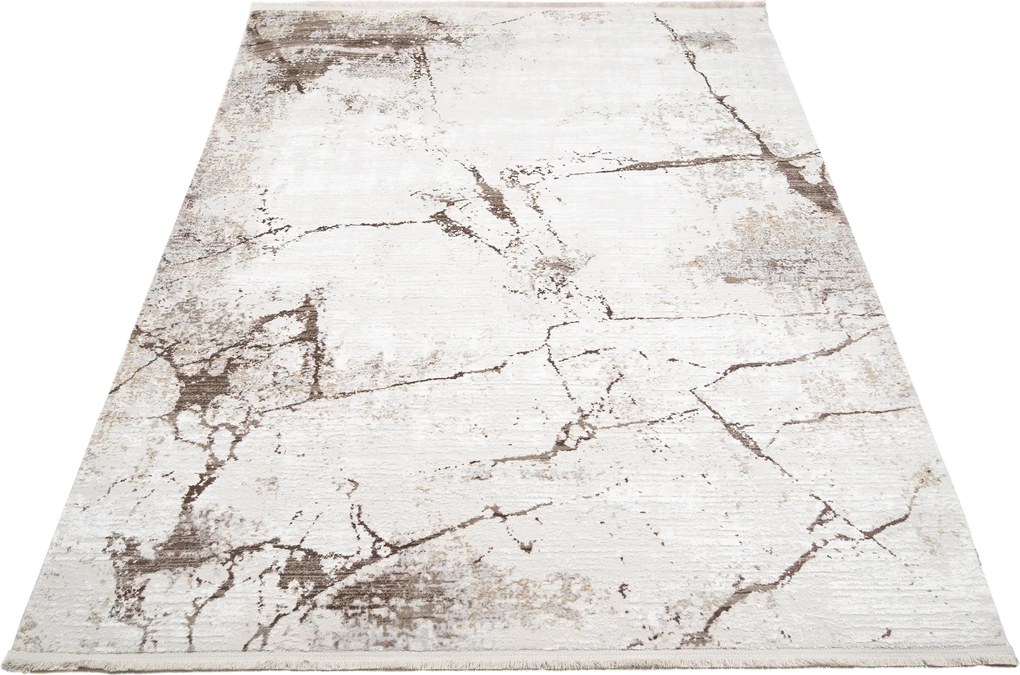 Béžový obdĺžnikový koberec Sahara – hustá gramáž 2000 g/m² Rozmer: 160x230 cm