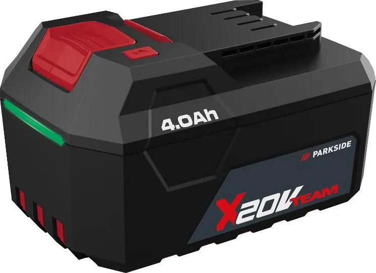 Parkside Performance® Aku nožnice na živý plot Ppahs 40 A1 + Akumulátor 20 V/4 Ah PAP 204 A1, 2 kusy + Dvojitá nabíjačka 20 V/4,5 A (800012588)