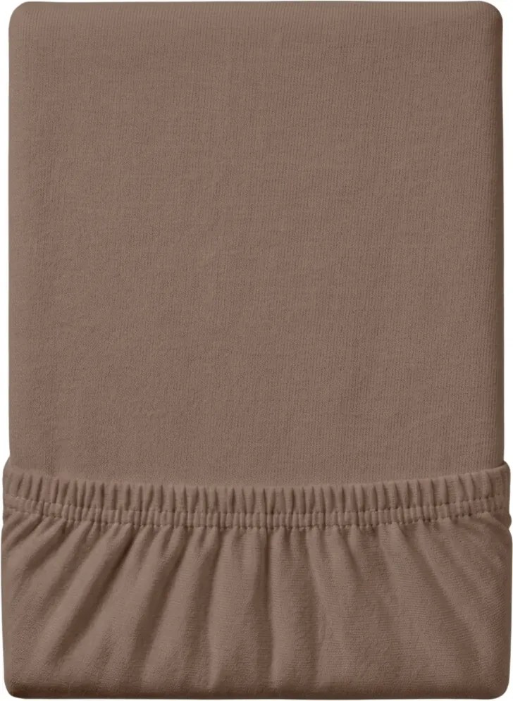 Jersey plachta EXCLUSIVE tmavohnedá 200 x 220 cm