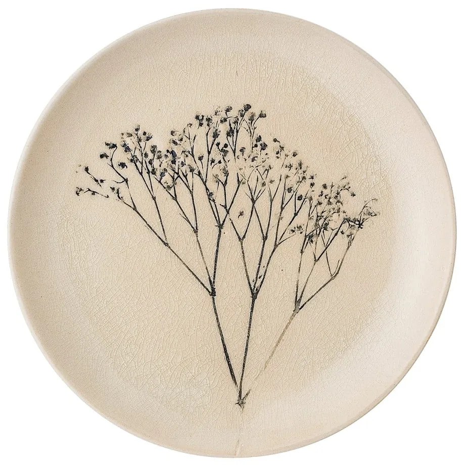 Hnedý dezertný kameninový tanier ø 22 cm Bea – Bloomingville