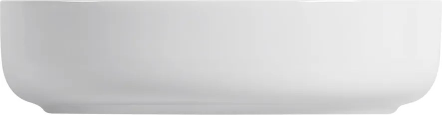 Erga Oval, umývadlo na dosku 550x400x140 mm, biela lesklá, ERG-V03-OVAL55-WH