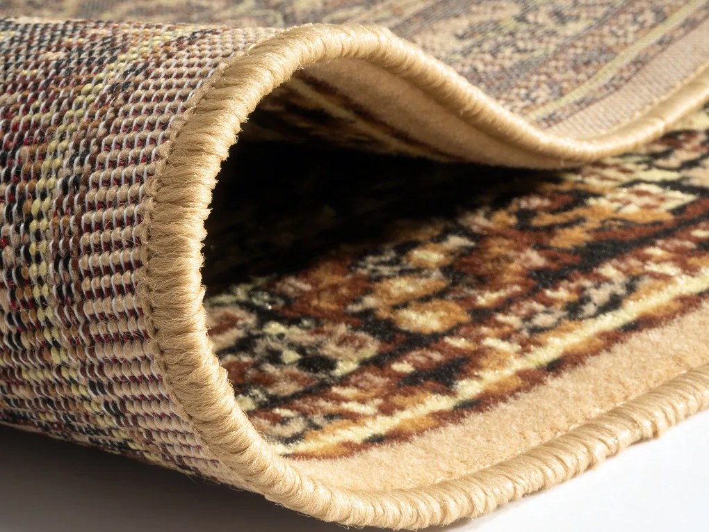 Spoltex, Kusový koberec Samira New Beige 12001-050, 120x170, béžová, chodba / predsieň