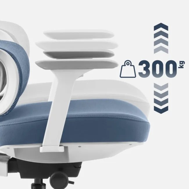 Masážne kancelárske kreslo Visioner 6.1 sivé